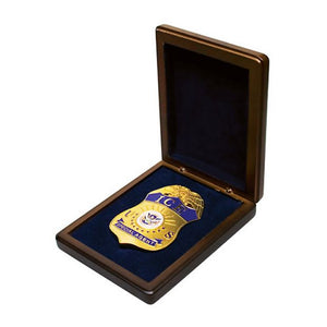 Wooden Box for Badge